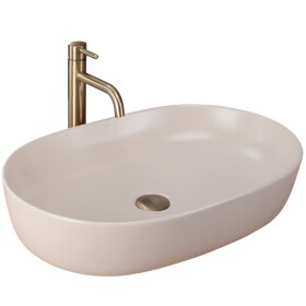 REA - Umývadlo na dosku CLEO 61 BEIGE MATT REA-U9655