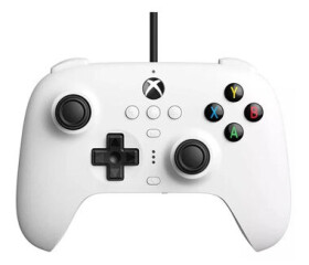 8BitDo Ultimate Wired Controller for Xbox biela / Gamepad / vibrácie / pre Xbox Series X|S Xbox One Windows (RET00292)
