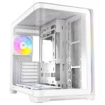 Antec C5 Curve ARGB biela / ATX / 2x USB-A 3.0 / 1x USB-C 3.2 Gen 2 / 4X 120mm ARGB / bez zdroja / priehľadná bočnica (0-761345-10226-1)