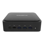 GIGABYTE Brix GB-BER7-8840 čierna / AMD RYZEN 7 8840U / Bez RAM / Bez SSD / AMD Radeon 780M / BezOS (GB-BER7-8840)