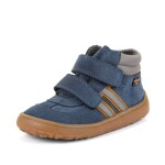 Chlapčenské celoročné členkové barefoot topánky F-MOTION TEX DENIM Froddo G3110285-2 - 25