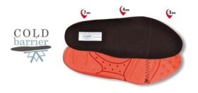 Stielka Cofra COLD BARRIER veľkosť 40, pracovné vložky