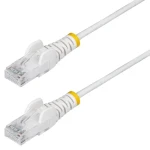 StarTech CAT6 Slim 0,5 m biela / Sieťový kábel / RJ-45 / PoE (N6PAT50CMWHS)