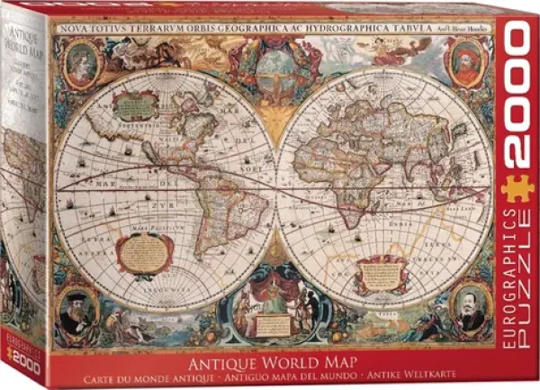 EUROGRAPHICS Puzzle Antická mapa sveta