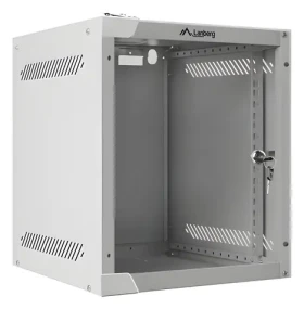 Lanberg WF10-2306-10S sivá / Nástenná skriňa / 10" / 6U / 280x310 mm / nosnosť 20 kg (WF10-2306-10S)
