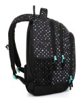 Školský set Bagmaster SUPERNOVA 23 A Set Black/Turquoise