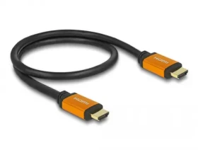 DeLock Vysokorýchlostný kábel HDMI 0.5 m / 48 Gbps / 8K / 60 Hz (85726)