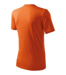 Ťažké unisex tričko oranžové S