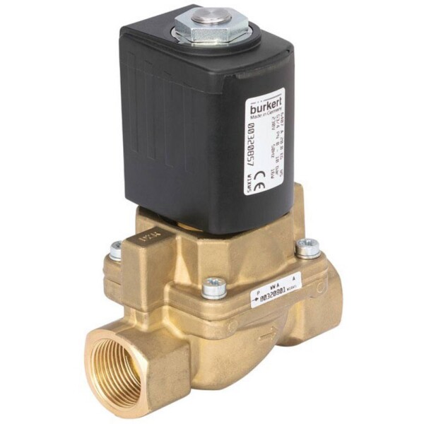 Bürkert piestový ventil 320857 6407 230 V G 3/4 Menovitá vzdialenosť 20 mm nútené riadenie 1 ks; 320857