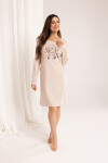 Košeľa Regina 162 long/r S-XL Z25/26 women Meruňka M