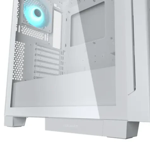 COUGAR Airface ECO RGB biela / PC skriňa / Midi Tower / ARGB / 3x ARGB ventilátory / priehľadná bočnica / bez zdroja (CGR-5YA2W-RGB)