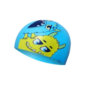 NILS Aqua NQC Detská silikónová čiapka Monster (5907695527681)