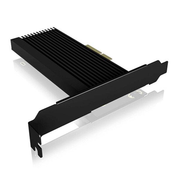 Icy Box IB-PCI208-HS čierna / prídavná PCIe 4.0 x4 karta / M.2 PCIe NVMe (IB-PCI208-HS)