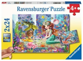 Ravensburger Morské víly 2x24 dielikov