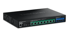 Trendnet Switch 12- Port 10G PoE++ 720W / Switch / Web SMART / 10 Gbit/s (TPE-7124SBF)