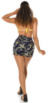 Trendy Highwaist Shorts with chain print XL/XXL