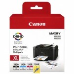 Canon Tonere PGI-1500XL multipack (cyan, magenta, yellow, black)