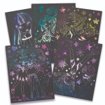 Súprava škrabiek Nebulous Stars 5 tanierov, Nebulous Stars, W051670