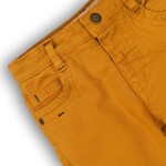 Nohavice chlapčenské s elastanom, Minoti, NORTH 10, žlutá - 68/80 | 6-12m