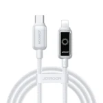 Joyroom S-A55 StarFlight Nabíjací kábel USB-C (M) - Lightning (M) 30W 1.2m biela (6956116767914)