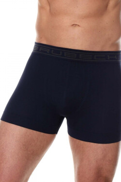 Pánske boxerky 00501A dark blue - BRUBECK tmavě modrá L