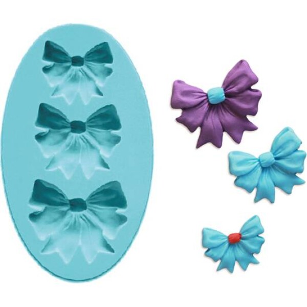 Silikónová formička mašličky 9x5,5 cm - Cakesicq - Cakesicq