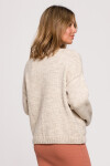 Dámsky Cardigan BK074 Beige - BeWear L/XL béžová