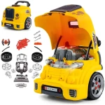 Milly Mally Sada mechanik dielňa N-Gine žltá