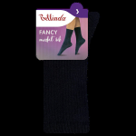Dámske modalové ponožky FANCY RIB MODAL SOCKS - BELLINDA - čierne 35 - 38