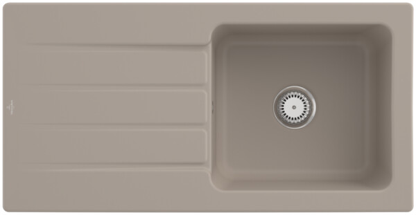 VILLEROY & BOCH VILLEROY & BOCH - Keramický drez Villeroy &amp; Boch Architectura 60, 336001AM, Almond 336001AM