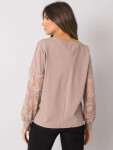 Dámska blúzka RV BZ 7342.03 Dark beige - Rue Paris L/XL tmavě béžová