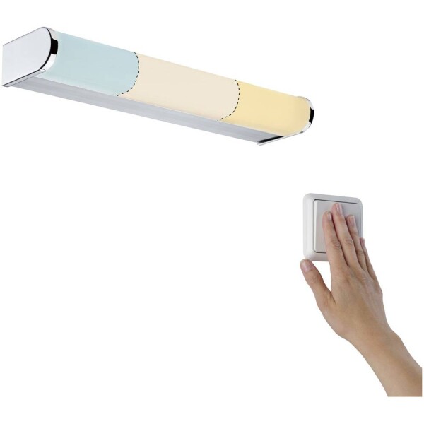Paulmann 78943 LED osvetlenie zrkadla 6.5 W teplá biela chróm; 78943