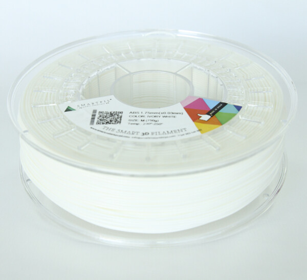 ABS filament biely ivory 1,75 mm Smartfil 1 kg