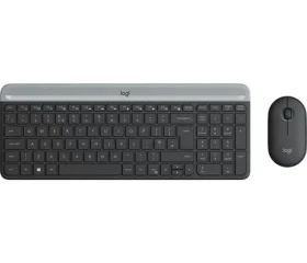 Logitech Slim Wireless Combo MK470 SKD sivá / bezdrôtová sada klávesnice a myši / SKD verzia (920-009200)