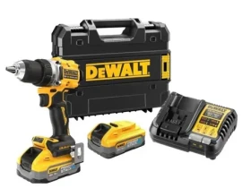 DeWalt DCD800H2T-QW / Aku Bezuhlíkový vŕtací skrutkovač / 2x 18 V XR 5.0Ah (DCD800H2T-QW)
