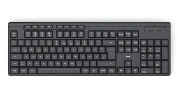 HAMA WK-200 čierna / Bezdrôtová klávesnica / Full-size (U8173055)