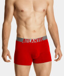 Pánské sportovní boxerky ATLANTIC 3Pack - černé/modré/červené XL