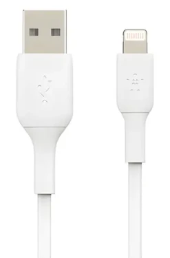 Belkin Lightning kábel biela / Kábel / Lightning / 3 m / MFi certifikácia (CAA001bt3MWH)