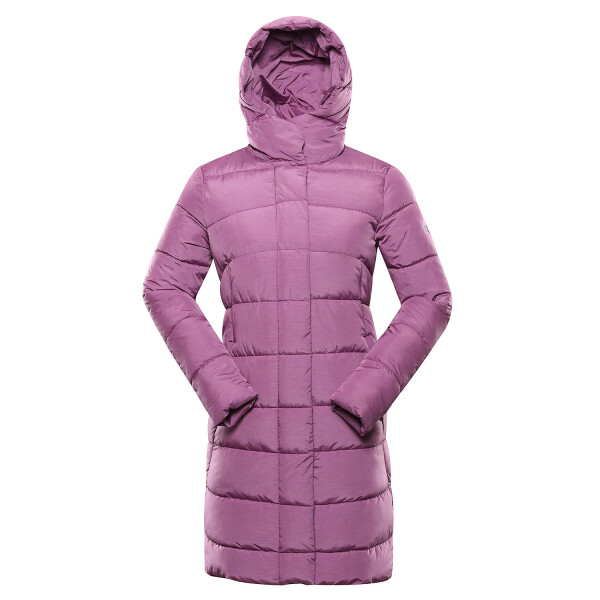 Dámský hi-therm kabát ALPINE PRO EDORA holyhock S-L