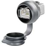 Weidmüller IE-FCM-RJ45-C zabudovateľný zástrčkový konektor pre senzory - aktory, 1018790000, piny: 8P8C, 1 ks; 1018790000