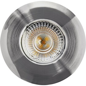 Heitronic 500668 DL7202 LED vstavané svetlo LED pevne zabudované LED osvetlenie 5 W niklová; 500668