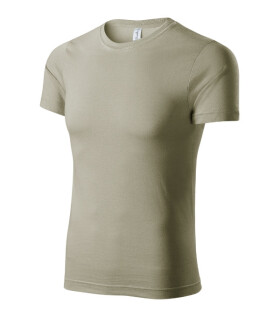 Tričko s farbou unisex svetlá khaki 2XL