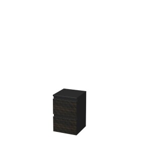 Kúpeľňová skrinka nízka SAT Cube Way 32,5x51x33 cm hnedá mat CUBE3DN322ZHP CUBE3DN322ZHP