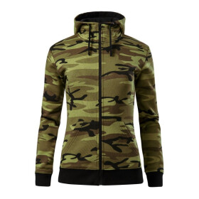 Dámska mikina bez gombíkov Camo W MLI-C2034 - Malfini 2XL