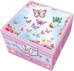 ALLTOYS Tajná listová sada Motýľ / Listová sada / pre deti / vr. ozdobného pera (178BG)