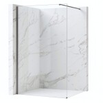 REA/S - Sprchová zástena Flexi Transparent / Titan 80 KPL-K99467