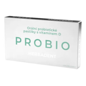 HERBADENT Probio pastilky s vitamínom D pre ústnu dutinu 1 x 20 ks