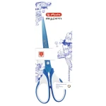 Herlitz Nožnice / modro-biela (50046751)