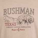 Bushman Pánske tričko Bafale, pieskovohnedé XL