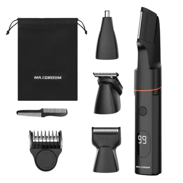 MAXGROOM LK-881 čierna / Multifunkčný zastrihávač / Vymeniteľné nástavce